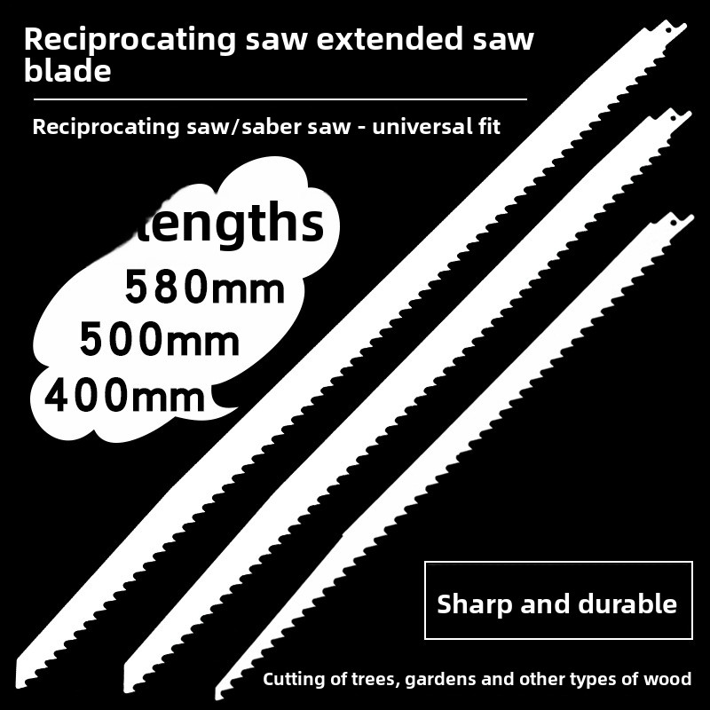 ロングレシプロソーブレード 合金鋼製 木材、鋼管、気泡コンク - Metal Saw Reciprocating のレビューと価格