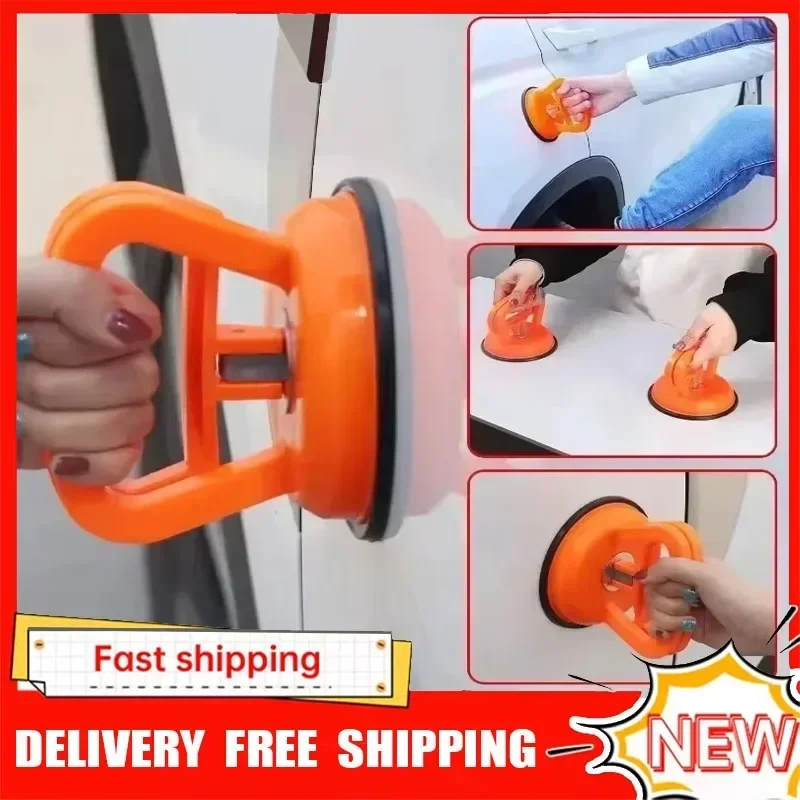 車の吸盤式凹み修理ツール、黒とオレンジ色の汎用ヘビーデューテ - Dent Repair Puller のレビューと価格